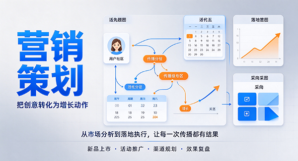 榆树市营销策划
